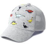 Bambin baseball casquette bb soleil chapeau mignon solide couleur & dinosaure motif casquettes unisexe ...