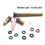 Bancs de joints toriques a basse temprature, cartouche de co2, adaptateur de assujetde remplissage a ...