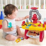 Banc a outils pour enfants, ensemble de jouets pour les tout - petits, jeu de rle d'ingnierie, etabli ...