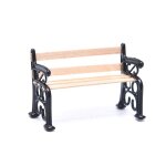 Banc de parc moderne, 1 pi�ce, artisanat, meubles, jouets, accessoires miniatures de jardin f�erique, ...