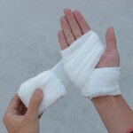 Bandage auto - adhsif de premiers soins, traitement d'urgence, emballage sous vide, rouleau de gaze, ...