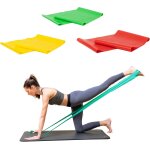 Bande elastique de rsistance pour fitness, yoga, pilates, physiothrapie, rducation, crossfit et musculatio ...