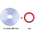 Bande de protection d'angle double face en pvc transparent pour bb, bande de pare - chocs souple pour ...