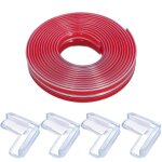 Bande de protection en pvc transparent pour bb, ruban adhsif double face, anti - bumb, bord de table ...