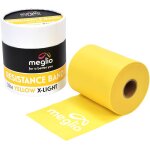 Bande de resistance sans latex rouleau de ¿ bande elastique latex free pour kinésithérapie, fitness, ... Bande de resistance sans latex rouleau de ¿ bande elastique latex free pour kinésithérapie, fitness, ...