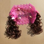 Bandeau pour bb fille, mignon, petite fleur, perruque, photographie, accessoires pour cheveux, rose ...