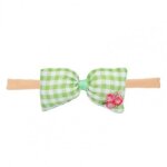 Bandeau � carreaux pour b�b�, accessoires pour cheveux, doux pour la peau, pour les tout - petits filles, ...
