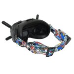 Bandeau couleur graffiti v2 pour lunettes vido de vol dji fpv, 1 pice, sangle fixe, accessoires de ...