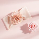 Bandeau doux pour bébé, 12 couleurs unies, multicouches, pétale, fleur, corde de tête, accessoires de ... Bandeau doux pour bébé, 12 couleurs unies, multicouches, pétale, fleur, corde de tête, accessoires de ...