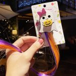 Bandeau elastique en caoutchouc pour enfants, avec noeud en cristal, accessoires pour cheveux, perruque ...