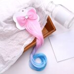 Bandeau elastique en cristal pour enfants, accessoires pour cheveux, perruque, coiffure de princesse, ...