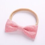Bandeau �lastique en nylon pour filles, noeuds de cheveux, accessoires pour cheveux, 1 pi�ce