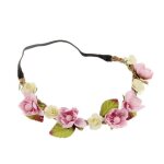 Bandeau floral pour b�b�, accessoires de coiffure pour filles, pour f�te d'anniversaire et mariage