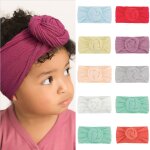Bandeau en mousseline de soie pour b�b�, 1 pi�ce, doux, extensible, a noeud large, en nylon, couvre - ...