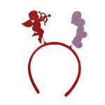 Bandeau de saint - valentin, décoration de fête, déguisement, cadeau d'anniversaire pour filles, c?ur ... Bandeau de saint - valentin, décoration de fête, déguisement, cadeau d'anniversaire pour filles, c?ur ...