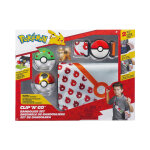 Bandolier clip 'n' go pok�mon - jaspkw0028, figurine 5 cm et 2 porte�pok� ball