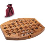 Bao - hus - kalaha - petit jeu de voyage pour les déplacements - 30cm de long - jeu de pierres précieuses ... Bao - hus - kalaha - petit jeu de voyage pour les déplacements - 30cm de long - jeu de pierres précieuses ...