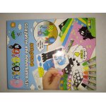 Les barbapapa par numro mosaque