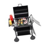 Barbecue de cuisine pour maison de poupe 1:12, modle de four miniature, jouet de simulation pour enfants ...
