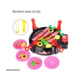 Barbecue electrique pour enfant, jouet de simulation de gril, jeu de maison, four de cuisine, ensemble ...