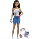 Barbie - babysitter skipper - coffret poupee mannequin - poupee baby - sitter avec accessoires - mattel ...