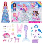 Barbie - calendrier de l'avent barbie dreamtopia - poupe et accessoires