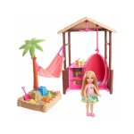Barbie chelsea et sa cabane de plage mattel fwv24 Barbie chelsea et sa cabane de plage mattel fwv24
