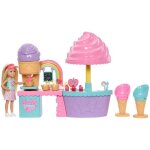 Barbie chelsea barbie - coffret poup�e et stand de glace - avec accessoires
