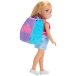 Barbie chelsea barbie - famille et amis - poup�e et accessoires - avec sac � dos