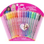 Barbie coffret de 16 stylos  paillettes, couleurs vives et paillettes,  partir de 3 ans par