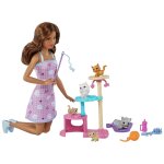 Barbie - coffret l'arbre � chat - poup�e mannequin - 3 ans et +