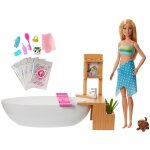 Barbie - coffret bain color avec poupe