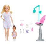 Barbie barbie - coffret dentiste avec poup�es, fauteuil et accessoires
