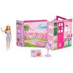 Barbie barbie - coffret maison de week - end - avec poup�e et 10 accessoires