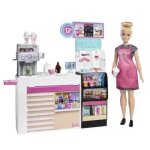 Barbie coffret pause caf� - coffret poup�e mannequin - 3 ans et +
