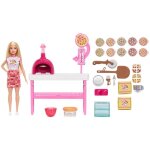 Barbie barbie - coffret pizzeria - avec poup�e, pizzeria et 25 accessoires