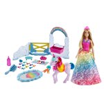 Barbie coffret barbie royal dreamtopia et son bébé licorne Barbie coffret barbie royal dreamtopia et son bébé licorne