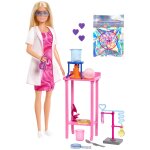 Barbie barbie - coffret barbie scientifique - poup�e blonde et accessoires