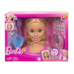 Barbie color reveal - tete a coiffer chevelure blonde, meches pastel - plus de 20 accessoires de coiffure ...