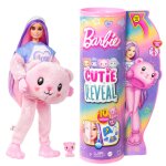 Barbie cutie reveal poup�e barbie et accessoires, costume ourson en peluche