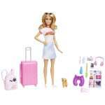 Barbie dreamhouse adventures - coffret en voyage
