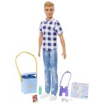 Barbie dreamhouse adventures - ken camping - poup�e mannequin - 3 ans et +