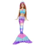 Barbie dreamtopia - poup�e sir�ne lumi�res scintillantes - poup�e mannequin - 3 ans et +