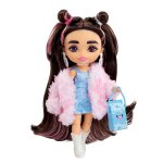 Barbie extra minis - poupée brune - poupée mannequin - 3 ans et + Barbie extra minis - poupée brune - poupée mannequin - 3 ans et +