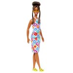 Barbie - barbie fashionistas 210 - poupée bun et robe crochet dos nu Barbie - barbie fashionistas 210 - poupée bun et robe crochet dos nu