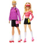 Barbie fashionistas barbie - - coffret poup�es et accessoires patins � roulettes