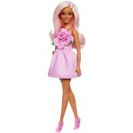 Barbie fashionistas - poup�e robe sans bretelle rose