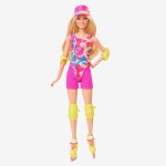Barbie le film poupe barbie du film poupe patineuse margot robbie incarne barbie vtue d'un justaucorps, ...