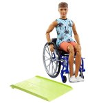 Barbie ken fashionistas 195 avec fauteuil roulant et rampe - coffret poupée mannequin - 3 ans et + Barbie ken fashionistas 195 avec fauteuil roulant et rampe - coffret poupée mannequin - 3 ans et +