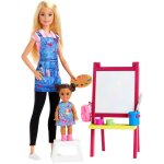Barbie métiers - coffret barbie professeure d'art Barbie métiers - coffret barbie professeure d'art